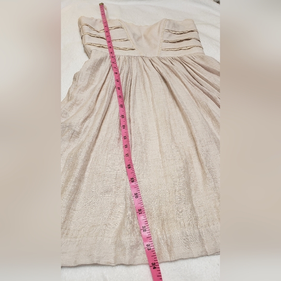 Jessica Simpson Nude Mini Dress With Straps Size 4 - Picture 12 of 16